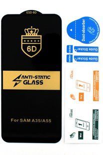 Захисне скло для Samsung A35 5G (A356) 6D 2285515426 фото