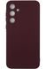 Силиконовый чехол для Samsung M35 5G (M356) бордовый Soft Silicone Case Full (бампер) 2371559550 фото 1