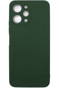 Силіконовий чохол для Xiaomi Redmi 12 темно зелений Soft Silicone Case Full (бампер) 1981307120 фото