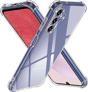 Прозорий чохол для Samsung A24 (A245) ударостійкий силіконовий Shockproof (бампер) 1981307122 фото