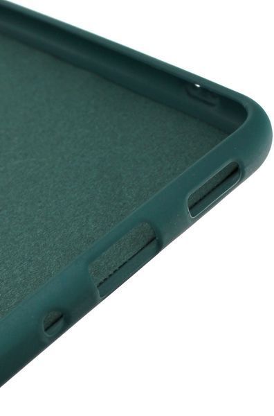 Силиконовый чехол для Samsung M33 5G (M336) темно зеленый Soft Silicone Case Full (бампер) 2396082609 фото