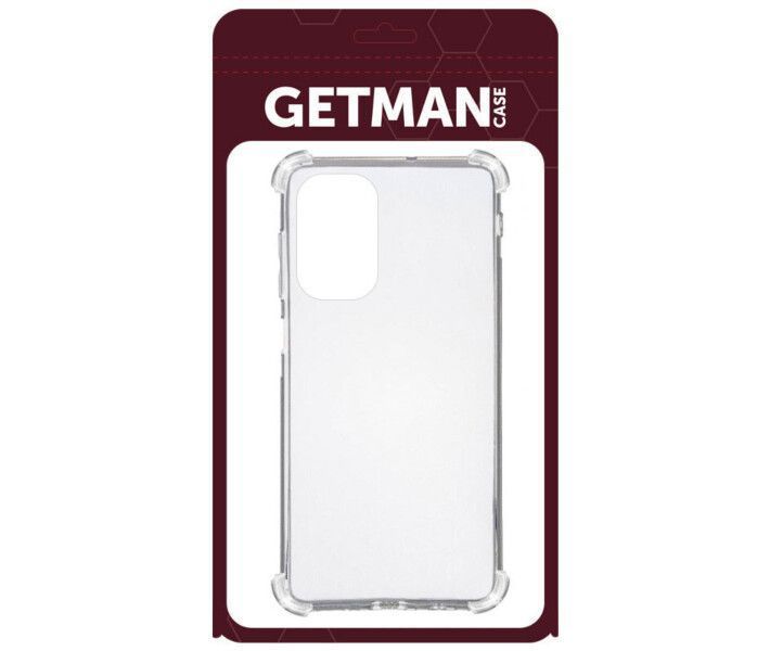 Силиконовый ударопрочный прозрачный чехол для Poco F3 GETMAN (бампер) 1586477610 фото