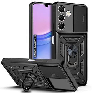 Протиударний чохол для Samsung A15 4G / 5G (A155 / A156) з захистом камери Defender (чорний) 2729678172 фото