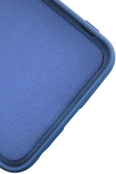 Силиконовый чехол для Xiaomi Redmi 9 синий Soft Silicone Case Full (бампер) 1518687023 фото
