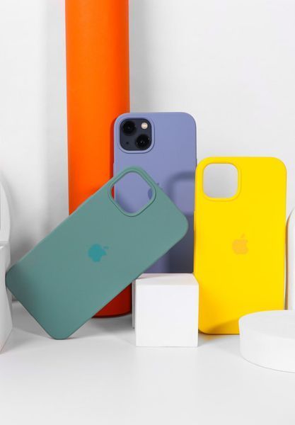 Силіконовий чохол для iPhone 11 Pro Max з закритим низом фіалковий Lilac 41 Silicone Case (бампер) id_16011 фото