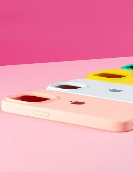Силіконовий чохол для iPhone 11 Pro Max з закритим низом фіалковий Lilac 41 Silicone Case (бампер) id_16011 фото