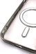 Чохол для iPhone 16 Pro з MagSafe Metallic (TPU+PC) срібний id_17486 фото 3