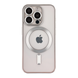 Чохол для iPhone 16 Pro з MagSafe Metallic (TPU+PC) срібний id_17486 фото 1