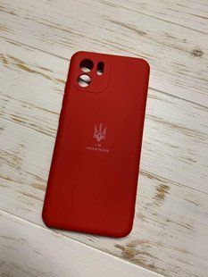 Силиконовый чехол для Xiaomi Redmi A1 / A2 красный Soft Silicone Case Full Ukrainian Spirit (бампер) 1843206538 фото