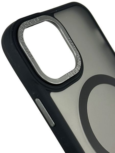 Чохол для iPhone 14 Pro з Magsafe Colourful чорний id_16211 фото