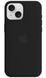 Силіконовий чохол для iPhone 15 з закритим низом Silicone Case Чорний Black 18 (бампер) 2506400555 фото 1
