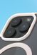 Прозорий чохол для iPhone 15 Pro з MagSafe Color бордовий (TPU+PC) id_17487 фото 6