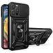 Противоударный чехол для iPhone 12 Pro Max с защитой камеры Defender (черный) 2762797933 фото 1