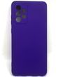 Силиконовый чехол для Samsung A72 / A72 5G (A725 / A726) фиолетовый Soft Silicone Case Full (бампер)
