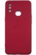 Силіконовий чохол для Samsung A10s (A107) малиновий Soft Silicone Case Full (бампер) 2396082613 фото