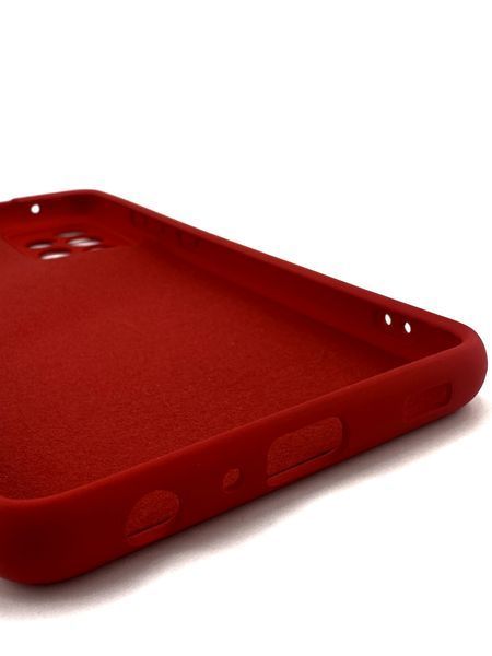Силиконовый чехол для Samsung A72 / A72 5G (A725 / A726) красный Soft Silicone Case Full (бампер) 1518687193 фото