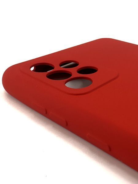Силиконовый чехол для Samsung A72 / A72 5G (A725 / A726) красный Soft Silicone Case Full (бампер) 1518687193 фото