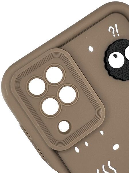 Силиконовый чехол для Samsung A12 / M12 (A125 / M127) коричневый 3D Coffee-n-Sweets (бампер) id_16067 фото