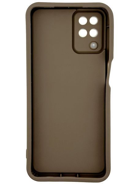 Силиконовый чехол для Samsung A12 / M12 (A125 / M127) коричневый 3D Coffee-n-Sweets (бампер) id_16067 фото