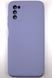 Силиконовый чехол для Samsung A02s / A03s (A025 / A037) фиалковый Soft Silicone Case Full (бампер) 1586477311 фото 1