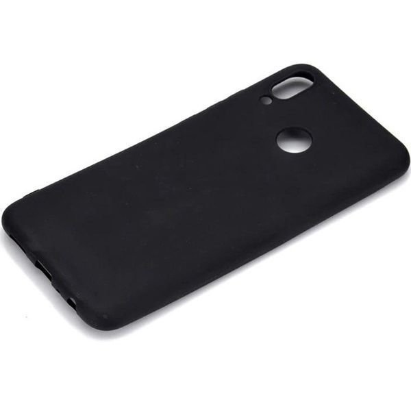 Матовый чехол для Xiaomi Redmi Note 7 / Note 7 Pro черный Candy Matte (бампер) 1721134467 фото
