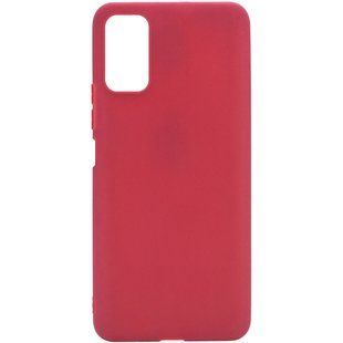 Матовый чехол Candy Matte для Xiaomi Redmi Note 11 / 11s бордовый (бампер) 1674422034 фото