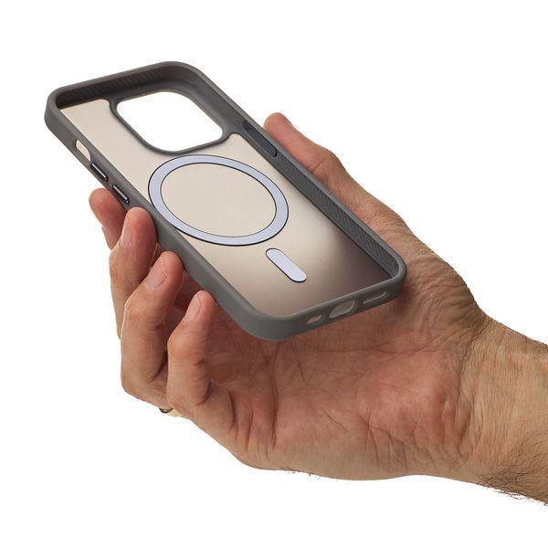 Чохол для iPhone 14 Pro матовий з Magsafe сірий Matte id_21167 фото
