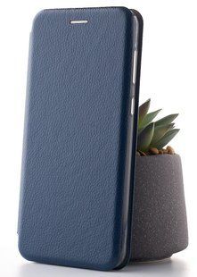 Чехол книжка Leather для Xiaomi Redmi A1 / A2 синий 1843206544 фото