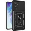 Противоударный чехол для Samsung A24 (A245) с защитой камеры Defender (черный)