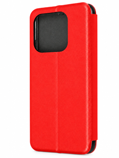 Чехол книжка для Xiaomi Redmi Note 14 4G красный id_17750 фото