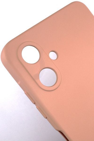 Силиконовый чехол для Samsung A07 (A075) пудровый Soft Silicone Case Full (бампер) 2733318298 фото
