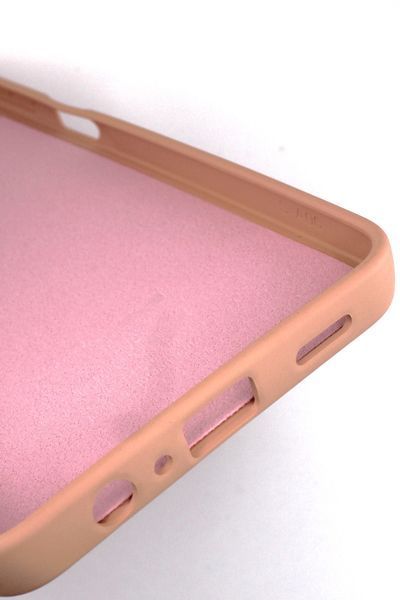 Силиконовый чехол для Samsung A07 (A075) пудровый Soft Silicone Case Full (бампер) 2733318298 фото