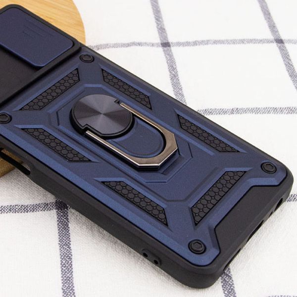 Противоударный чехол для Samsung A24 (A245) с защитой камеры Defender (синий) 1981307046 фото