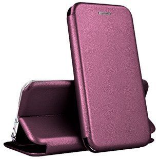 Чехол книжка для Samsung M33 5G (M336) бордовый id_19403 фото