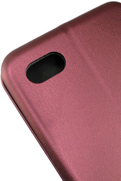 Чехол книжка для Xiaomi Redmi 6A бордовый 2154142625 фото