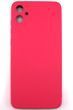 Силіконовий чохол для Samsung A06 (A065) яскраво рожевий Soft Silicone Case Full (бампер)