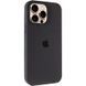 Силіконовий чохол для iPhone 13 Pro Max з закритим низом сірий Pebble 15 Silicone Case (бампер) 2764470437 фото 1