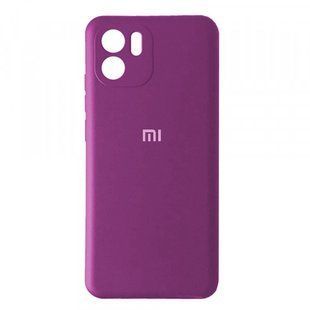 Силиконовый чехол для Xiaomi Redmi A1 / A2 фиолетовый Soft Silicone Case (бампер) 1843206547 фото