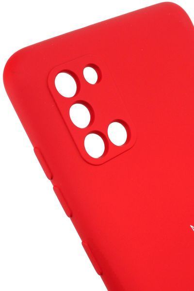 Силіконовий чохол для Samsung A31 (A315) червоний Soft Silicone Case Full Ukrainian Spirit (бампер) 1981307062 фото