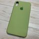 Силиконовый чехол для iPhone XS Max фисташковый Avocado 59 Silicone Case (бампер) 1486935858 фото 2
