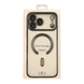 Чохол для iPhone 18 Pro Max з MagSafe Metallic (TPU+PC) чорний id_21970 фото 2