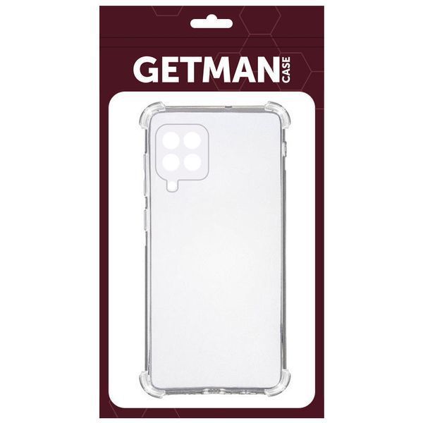 Силиконовый ударопрочный прозрачный чехол для Samsung M33 5G (M336) GETMAN (бампер) 1981307048 фото