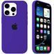 Силіконовий чохол для iPhone 13 Pro Max з закритим низом Фіолетовий Purple 45 Silicone Case (бампер) 2070975443 фото 1