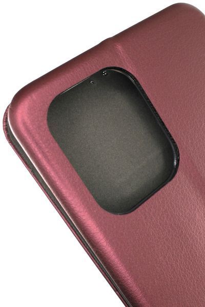Чохол книжка для Xiaomi Redmi 12 бордовий 2110304535 фото