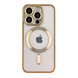 Чехол для iPhone 13 Pro с MagSafe Metallic (TPU+PC) золотой 2352187236 фото 1