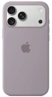 Силіконовий чохол для iPhone 17 Pro Max з закритим низом Silicone Case пудровий Lavender 7 (бампер) id_19533 фото