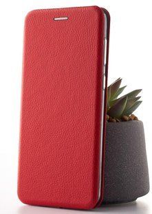 Чохол книжка Leather для Samsung A22 4G (A225) червоний 1776929558 фото