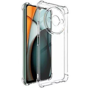 Прозрачный чехол для Xiaomi Redmi A3 ударопрочный силиконовый Shockproof (бампер) 2259272972 фото