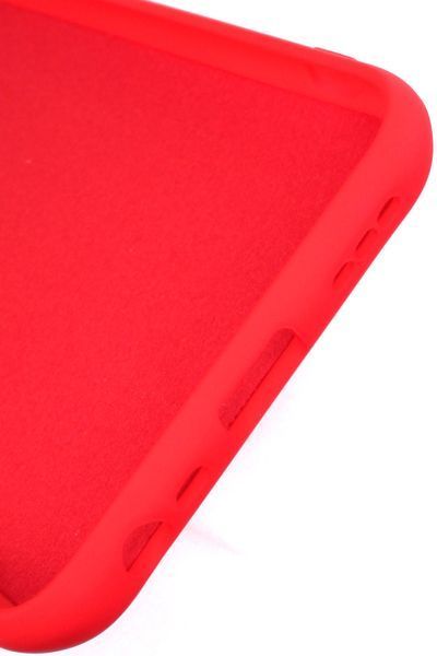 Силіконовий чохол для Xiaomi Redmi 9 червоний Soft Silicone Case Full (бампер) 1518686405 фото