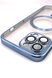 Чохол для iPhone 13 Pro Max з MagSafe Metallic (TPU+PC) блакитний 2231467216 фото 2